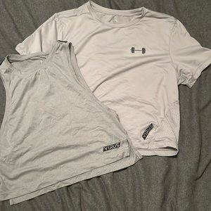 Bundle of virus crop shirts